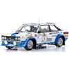 KYOSHO ORIGINALE SCALA 1/18 FIAT 131 ABARTH 1980 1000Lakes #1 (Bianco/Blu)KS0...