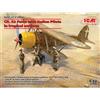 ICM 32025 CR.42 Falco with Italian Pilots in tropical uniform 1:32 modellismo