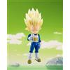 Bandai Tamashii Nations S.H. FIGUARTS DRAGON BALL DAIMA ACTION FIGURE SUPER SAIYAN 3 VEGETA MINI 8 CM