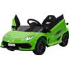 Mediawave Store Macchina Elettrica per Bambini LT971 Lamborghini SVJ SMALL con Telecomando