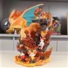✅Action Figure Pokémon Charizard charmander 32cm Statua Collezione Anime Game