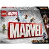 Lego 76313 Super Heroes - Logo e Minifigure MARVEL