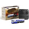Turbo Racing C50 RC Semi-Truck with trailer 1:76 RTR White TB-C50-WH modellismo