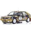 KYOSHO ORIGINALE scala 1/18 Lancia Delta HF 4WD Piancavallo Rally 1987 KS08960D