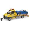 Bruder BRD02675 MB Sprinter trasporto BRUDER Roadster con luci e suono