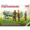 ICM Polikarpov I-16 type 10 with Chinese pilots 1:32 32008 modellismo