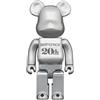 Medicom Toy Bearbrick 20th Anniversary DEEP CHROME Ver.400%