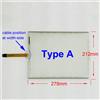 New Touch Screen for 47-F-5-121-057 R1.7 47-F-5-121-057R1.7 One-Year Warranty
