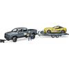 Bruder BRD02504 RAM 2500 Power Wagon con BRUDER Roadster Racing Team