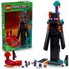 LEGO Minecraft 2in1 La Torre dell'Enderman - Giocattolo Modulare che si Trasform