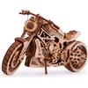 Wood Trick Moto con Motore a Molla che Percorre fino a 4,8 m - Kit di Modelli Me