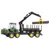 Bruder BRD02133 John Deere 1210E Forwarder per Trasporto Tronchi con Braccio Mec