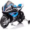 Mediawave Store Moto Elettrica per Bambini LT939 BMW HP4 Race 12V 2 Ruote Lettore MP3 Luci LED