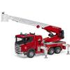 Bruder BRD03591 Scania Super 560R autopompa Pompieri con luci e suono