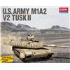 Academy U.S. Army M1A2 V2 TUSK II 1:35 13504 modellismo