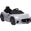 AIYAPLAY Macchina per Bambini 12V Maserati con Telecomando Età 3-5 Anni Grigio