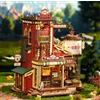 Robotime Rokr Dream Gift Factory Puzzle 3D in Legno Carillon Modello Natale