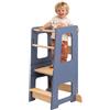 Kywai Torre Montessoriana Bambini Premium in Legno, Torretta Montessoriana - Regolabil