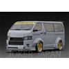 Modello di accensione Accensione modello IG3120 1/18 T・S・D WORKS HIACE grigio JDM