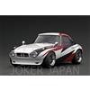 Modello di accensione Accensione Modello IG3097 1/18 Toyota Sports 800 NOB Hachi Ver Bianco JDM