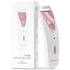 TOUCHBeauty Piegaciglia Elettrico,Piegaciglia Riscaldato,Strumento Professionale per il Trucco con Cuscinetti Riscaldanti Intelligente in Silicone AG-2003AP(Rosa)