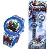 OROLOGIO BAMBINI QUARTZ DIGITALE AVENGERS BABY GLOWING WATCH SUPER HEROES