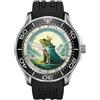 TWK Frog Prince Regalo Alla Moda Orologio Da Polso Con Cinturino In Silicone Da 38Mm