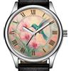 TWD Orologio Da Polso Con Cassa Romana Trendy 38mm Hummingbird Paradise #2