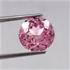 Pietra Sciolta Zaffiro Padparadscha Ceylon Naturale Rosa 9x9 mm, Taglio Rotondo