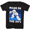 Rockman/Megaman Uomo t-shirt maglietta retrogame Vintage men classic
