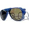 Sin marca Vintage IREX 100 glacier style sunglasses - France 80's - Large - Blue / Brown
