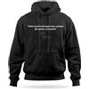 Jhk - Fruit of the loom Felpa con Cappuccio Frase Berlusconi Poveri Comunisti Bianca Nera S M L XL XXL