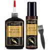 NoxGule Olio per Rasoio Elettrico, Olio per Tagliacapelli, Olio Rasoio Elettrico, Liquido per la Pulizia del Rasoio, Lubrificazione, Prevenzione Della Ruggine, Prolungamento Della Durata Della Lama