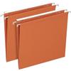 Oxford Elba - 400126765 Cartelle Sospese per Cassetto, Interasse 33, Fondo V, Formato Esterno 31.5x24, Arancio, Confezione da 25 Pezzi