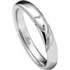 Polello Fede Nuziale Polello Collezione Petalo d'Amore 3411DPT