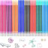 Znnhnn 32 Refill per Penna Gel Cancellabile,compatibili con Legami,Altezza 13 cm,Inchio