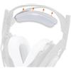 WC BandZ A50 - Kit di sostituzione della fascia migliorata per Astro A50 Gen 4, Gen 5 e A50X di Wicked Cushions | Comfort migliorato, stile e facile installazione | White