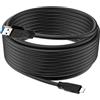 xiwai Cavo ripetitore dati GL3523 da USB-C USB 3.1 tipo C maschio a USB 3.0 tipo A maschio, per tablet, telefoni e hard disk (5 m)