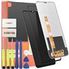 TGHongKy LCD Schermo per Oppo A16/A16s Display Touchscreen di Sostituzione del Display per Oppo A16/A16s LCD con Strumenti di Riparazione(Nero)
