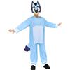 amscan 9916038 - Costume da Bluey per bambini, con licenza ufficiale, età: 4-6 anni