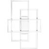Ideal Lux FRAME PLAONIERA RETTANGOLI LED 2700K 33W 3500 lm BIANCO 41CM