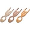 Fiona Franchimon Nº 1 Hairpin Paris Collection (Satin Sand, Smooth Caramel, Soft Beige) 3 Pz