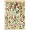 Mypuzzle Fleurs - Fiori per Tutti, Poster D'Epoca, Adolphe Millot - Premium 1000