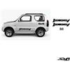 Adesivi per Suzuki Jimny Scritte Portiere Laterali Fiancate Destro Sinistro 4x4