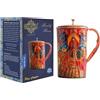 IAV Puro Rame Fatto a Mano Brocca Acqua Caraffa 1.5 L Rajasthani Tema
