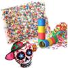 Carnevale 2025 - Busta 200Gr Coriandoli Di Carnevale + 2 Tubi X 20 Rotolini Di S