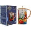 IAV Puro Rame Fatto a Mano Brocca Acqua Caraffa 1.5 L Rajasthani Argomento