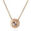 COACH [Coach] COACH [Outlet] Collana con ciondolo logo rotondo in oro rosa F54514...