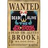 Il Nuovo Mondo ONE PIECE - Wanted Brook