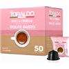 Caffè Toraldo 600 Capsule Caffè TORALDO Nescafè Dolce Gusto Miscela Dolce e Cremoso Cremosa